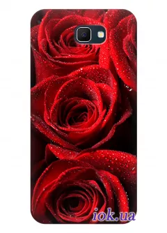 Чехол для Galaxy J5 Prime - Бархатные розы
