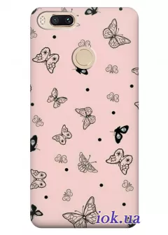 Чехол для Xiaomi Mi A1 - Butterflies