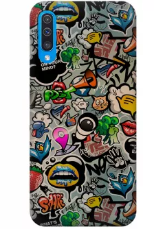 Чехол для Galaxy A50 - Граффити