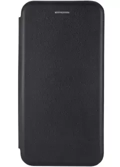 Кожаный чехол (книжка) Classy для Xiaomi Redmi Note 9s, Черный