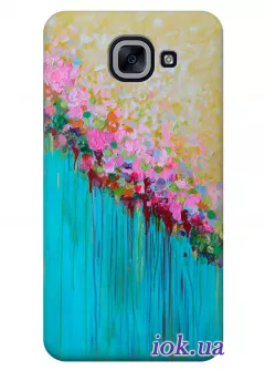 Чехол для Galaxy J7 Max - Картина цветов