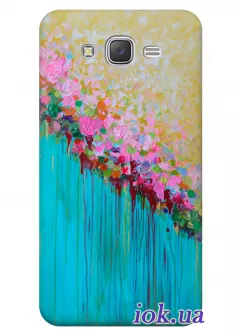 Чехол для Galaxy J2 Prime - Картина цветов