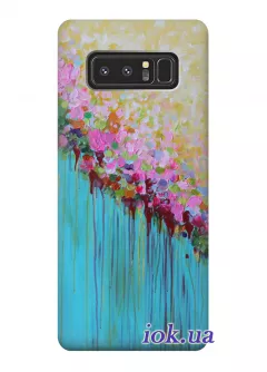 Чехол для Galaxy Note 8 - Flower pattern
