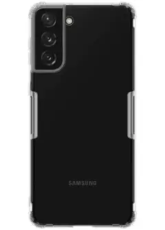 TPU чехол Nillkin Nature Series для Samsung Galaxy S21+, Бесцветный (прозрачный)