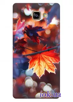 Чехол для Galaxy A9 Pro - Осенние листья