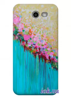 Чехол для Galaxy J3 Emerge - Картина цветов