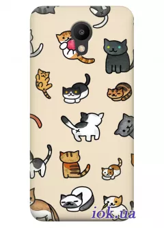 Чехол для Meizu M6 - Симпатичные котята