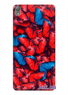 Чехол для Sony Xperia E5 - Butterflies