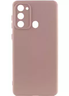 Чехол Silicone Cover Lakshmi Full Camera (A) для Tecno Spark Go 2022 (KG5m), Розовый / Pink Sand