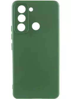 Чехол Silicone Cover Lakshmi Full Camera (A) для TECNO Pop 5 LTE, Зеленый / Dark green