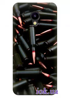 Чехол для Meizu M5c - Bullets