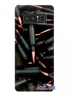Чехол для Galaxy Note 8 - Black bullets
