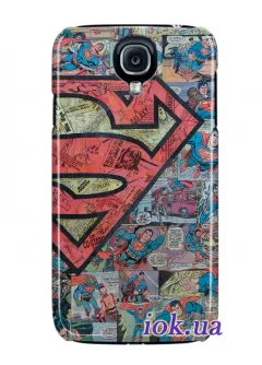 Чехол для Galaxy S4 Black Edition - Superman