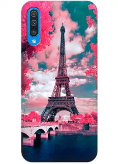 Чехол для Galaxy A50 - Весенний Париж