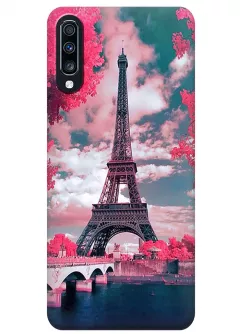 Чехол для Galaxy A70 - Весенний Париж