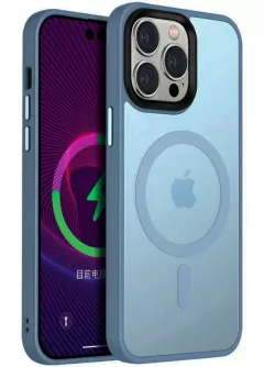 TPU+PC чехол Metal Buttons with MagSafe Colorful для Apple iPhone 12 (6.1") || Apple iPhone 12 Pro