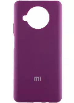 Чехол Silicone Cover Full Protective (AA) для Xiaomi Mi 10T Lite || Xiaomi Redmi Note 9 Pro 5G, Фиолетовый / Grape