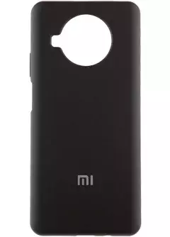 Чехол Silicone Cover Full Protective (AA) для Xiaomi Mi 10T Lite || Xiaomi Redmi Note 9 Pro 5G, Черный / Black