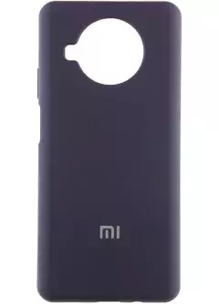 Чехол Silicone Cover Full Protective (AA) для Xiaomi Mi 10T Lite || Xiaomi Redmi Note 9 Pro 5G, Темно-синий / Midnight blue