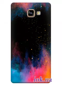 Чехол для Galaxy A9 Pro - Цветная пыль