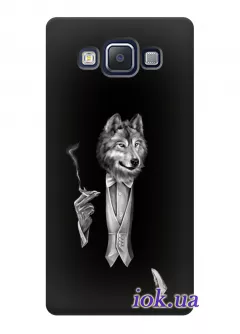 Чехол для Galaxy A3 - Wolf