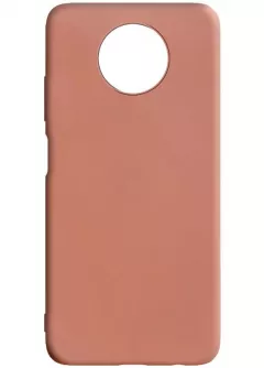 Силиконовый чехол Candy для Xiaomi Redmi Note 9 5G / Note 9T, Rose Gold