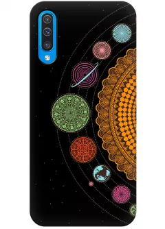 Чехол для Galaxy A50 - Солнечная система