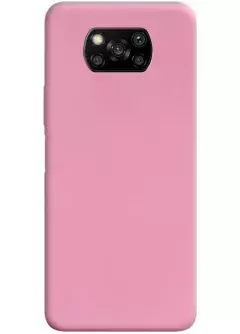 Силиконовый чехол Candy для Xiaomi Poco X3 || Xiaomi Poco X3 Pro, Розовый