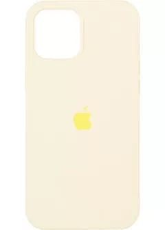 Original Full Soft Case for iPhone 12 Pro Max Mellow Yellow