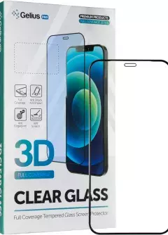 Защитное стекло Gelius Pro 3D for iPhone 12 Mini Black