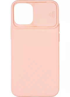 Чехол Carbon Camera Air Case для iPhone 12 Mini Pink