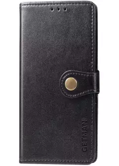 Кожаный чехол книжка GETMAN Gallant (PU) для Samsung Galaxy M54 5G, Черный