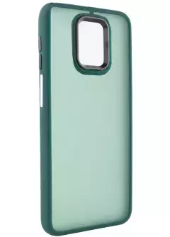 Чехол TPU+PC Lyon Frosted для Xiaomi Redmi Note 9s / Note 9 Pro / Note 9 Pro Max, Green