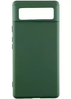 Чехол Silicone Cover Lakshmi (A) для Google Pixel 6 Pro, Зеленый / Dark green