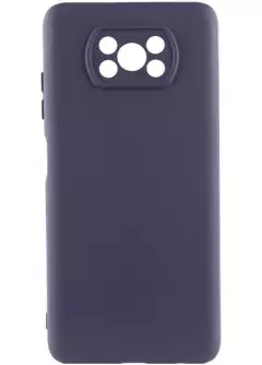 Чехол Silicone Cover Lakshmi Full Camera (AAA) для Xiaomi Poco X3 || Xiaomi Poco X3 Pro