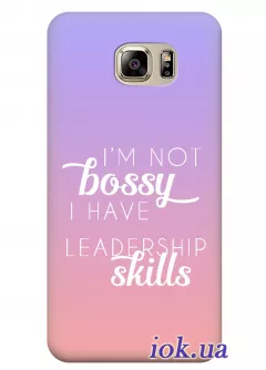 Чехол для Galaxy S7 Edge - I have leadership