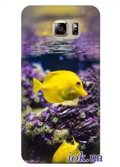 Чехол для Galaxy S7 Edge - Желтая рыбка