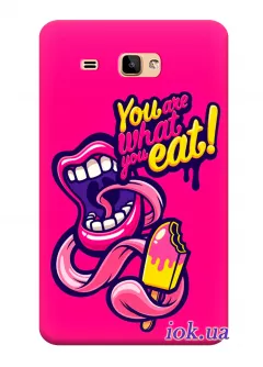 Чехол для Galaxy J Max - You are what you eat