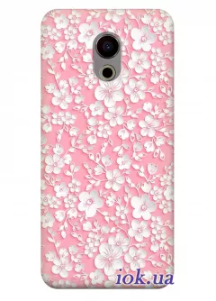 Чехол для Meizu Pro 6S - Цветы вишни