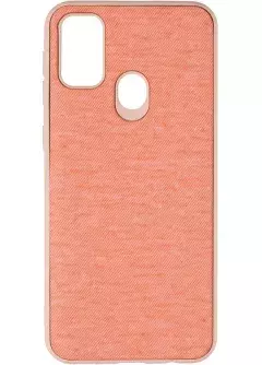 Gelius Canvas Case for Samsung M307 (M30s)/M215 (M21) Pink