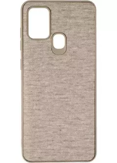 Gelius Canvas Case for Samsung A217 (A21s) Beige