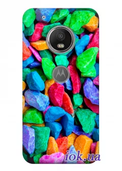 Чехол для Motorola Moto G5 - Multicolored stones