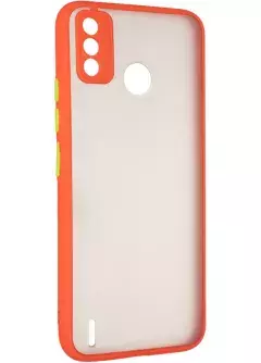Чехол Gelius Bumper Mat Case для Tecno Spark 6 Go Red