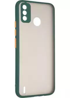 Чехол Gelius Bumper Mat Case для Tecno Spark 6 Go Green