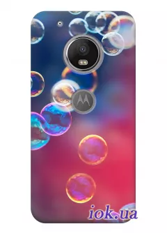 Чехол для Motorola Moto G5 - Bubbles