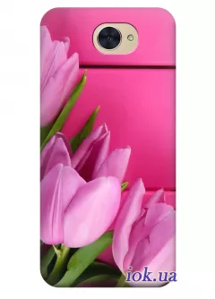 Чехол для Huawei Y7 - Весенние цветы