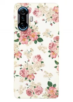 Xiaomi Poco F3 GT чехол с красивыми букетами цветов для девушек