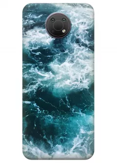 Чехол для Nokia G10 с завораживающим неспокойным морем