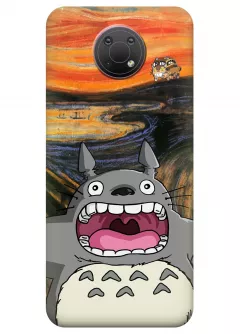 Нокия ДЖ10 чехольчик с мультиком "Мой сосед Тоторо" - Tonari no Totoro