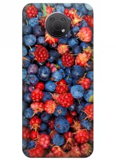 Чехол для Nokia G10 с аппетитным фото спелых ягод